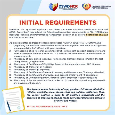 Dswd Project Development Officer II Salaries .
